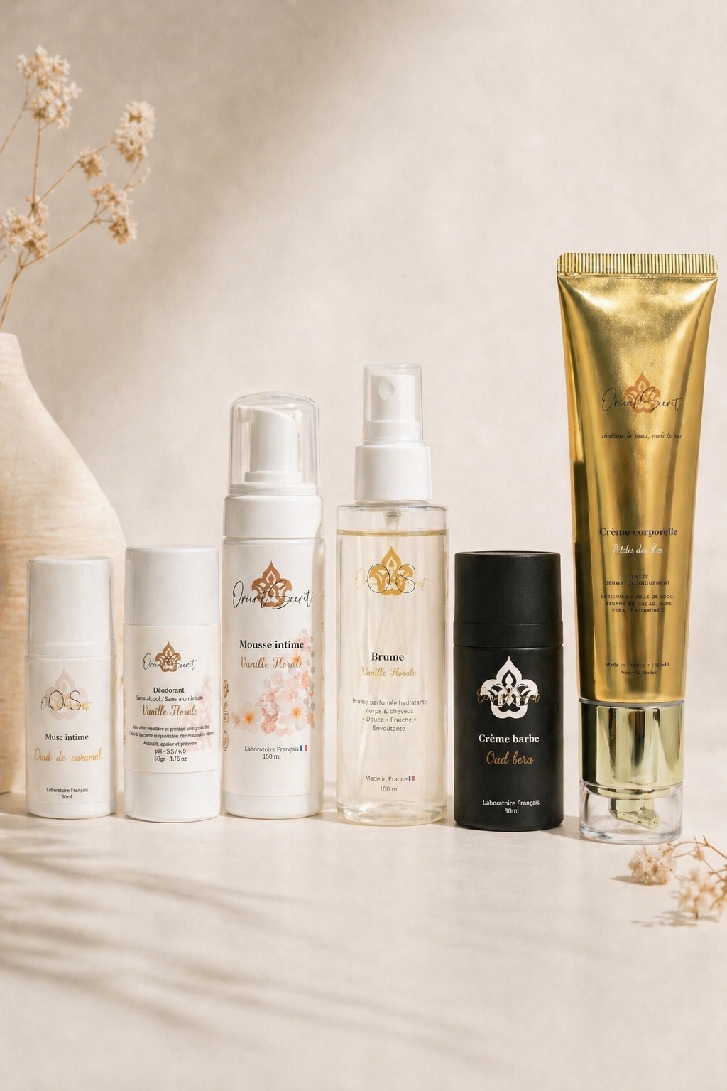 Toute la collection                  Musc, Brumes, Crème corps, Mousse intime, Crèmes barbes
