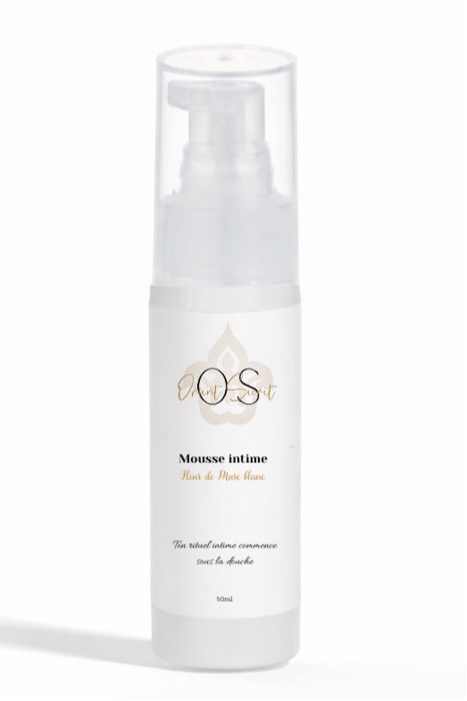 Mousse Intime Fleur de Musc Blanc 50ml (format voyage)
