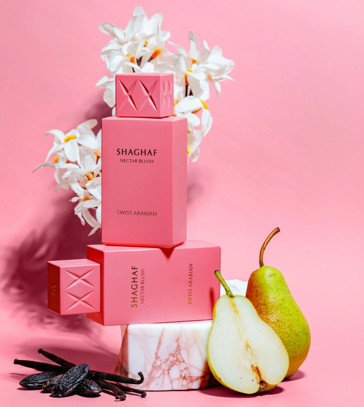 NEW ! Swiss Arabian SHAGHAF NECTAR BLUSH