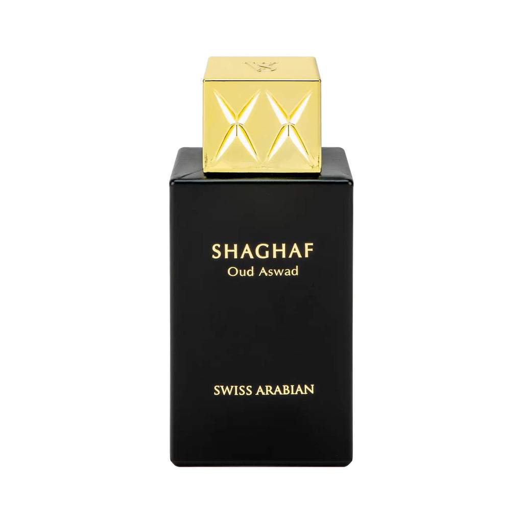 Swiss Arabian SHAGHAF OUD ASWAD Eau de Parfum de Luxe pour Femme 75ml