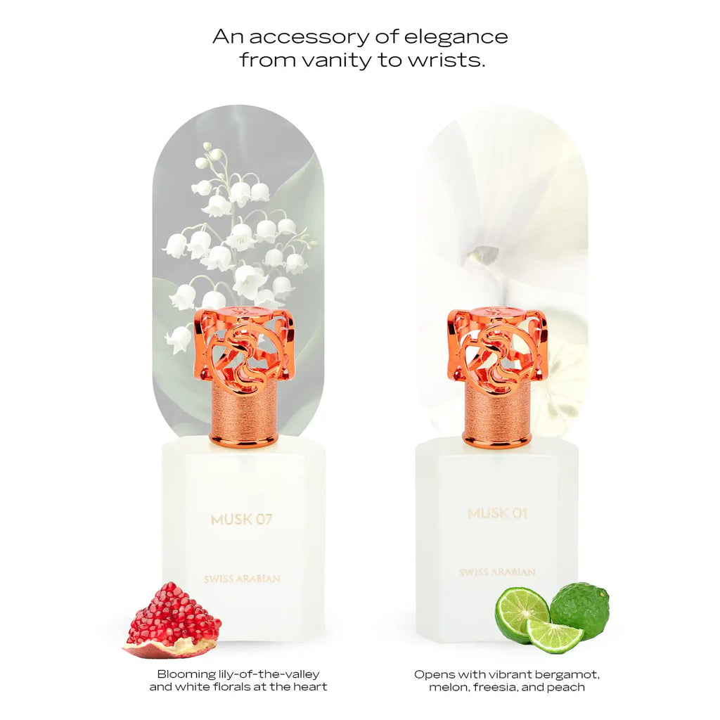 Swiss Arabian Musk 07 EDP Luxueux pour Femme 50ml