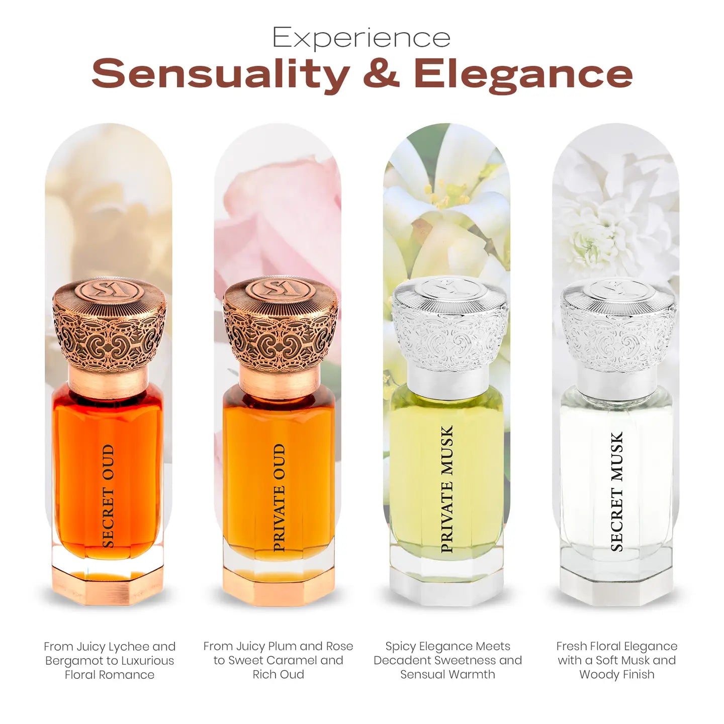 Huile de Parfum Secret Oud Swiss Arabian pour Unisexe 12ml