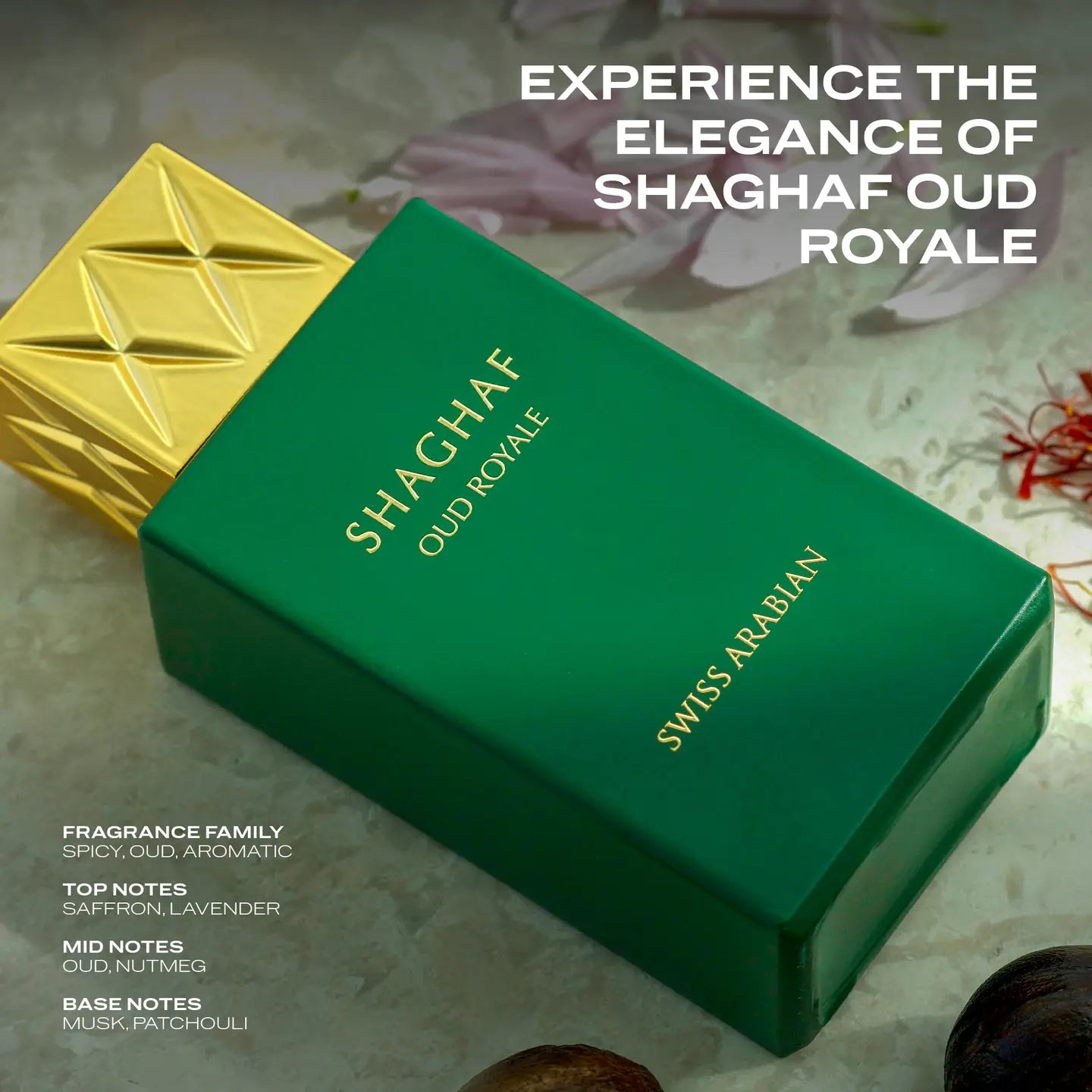 Swiss Arabian SHAGHAF OUD ROYALE EDP pour Femme 75ml