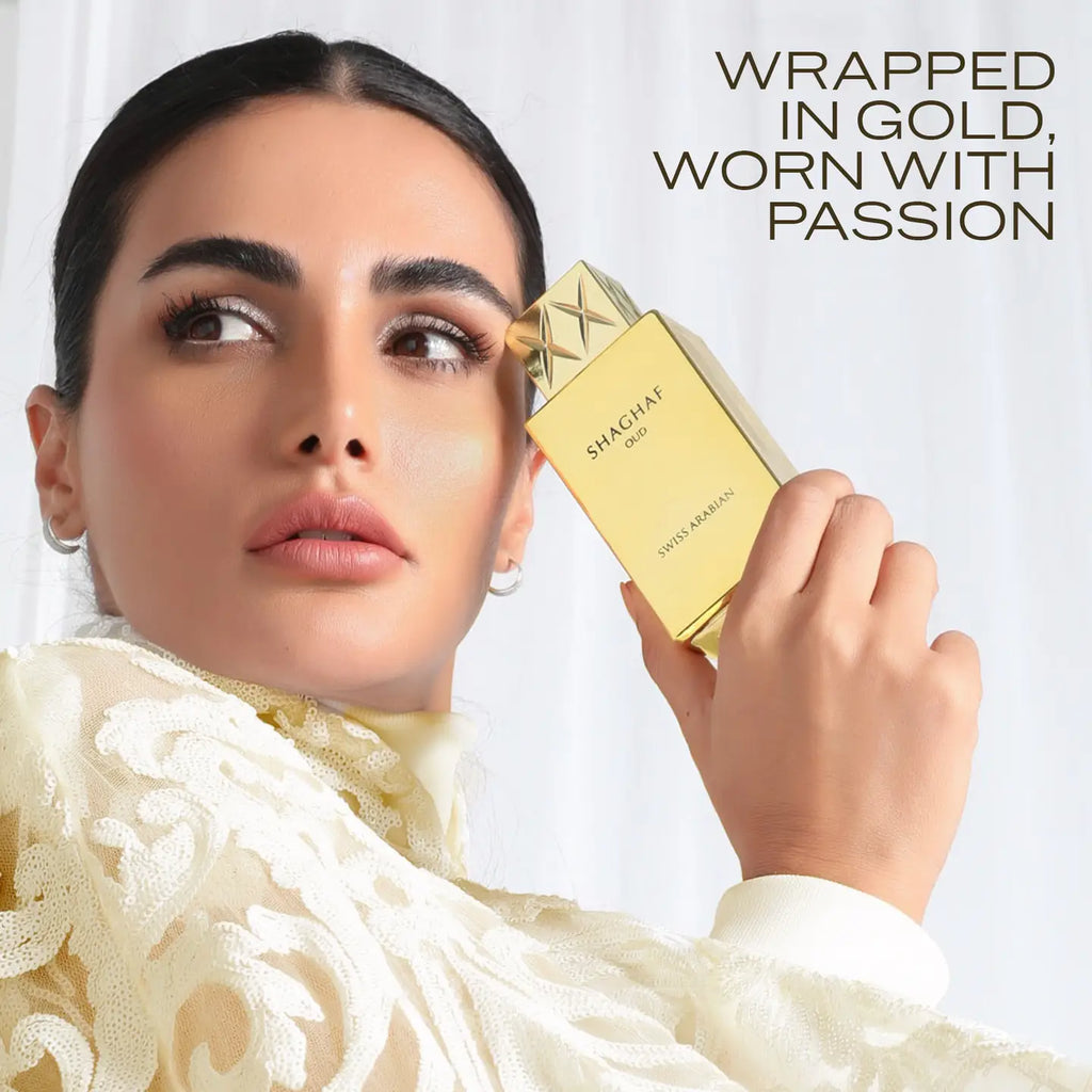 Swiss Arabian SHAGHAF OUD Eau de Parfum de Luxe pour Unisexe 75ml