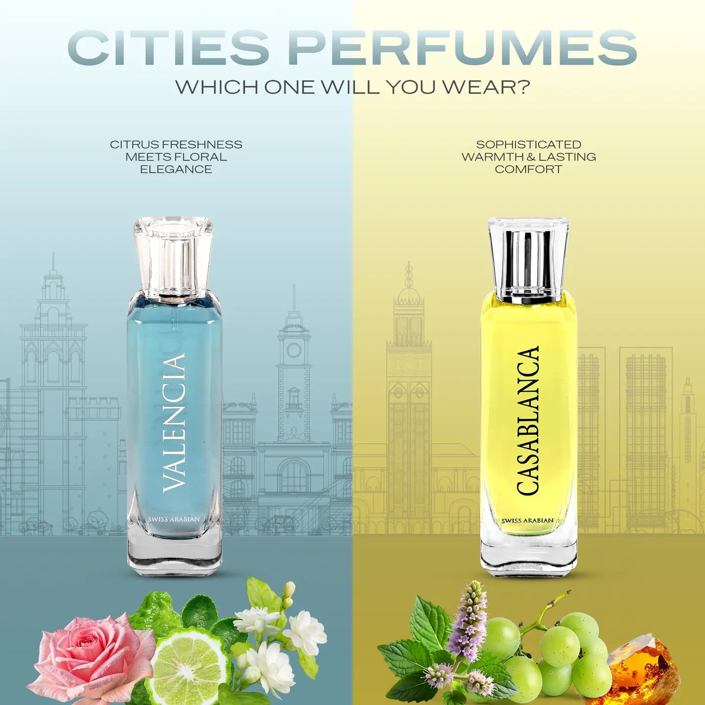 Swiss Arabian Casablanca Eau de Parfum pour Unisexe 100ml