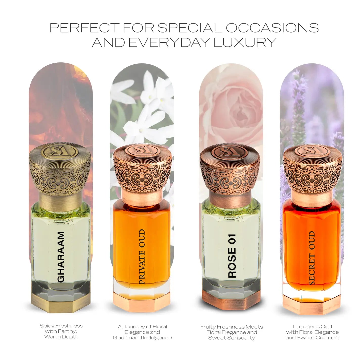 Swiss Arabian GHARAAM Huile de Parfum de Luxe pour Unisexe 12ml