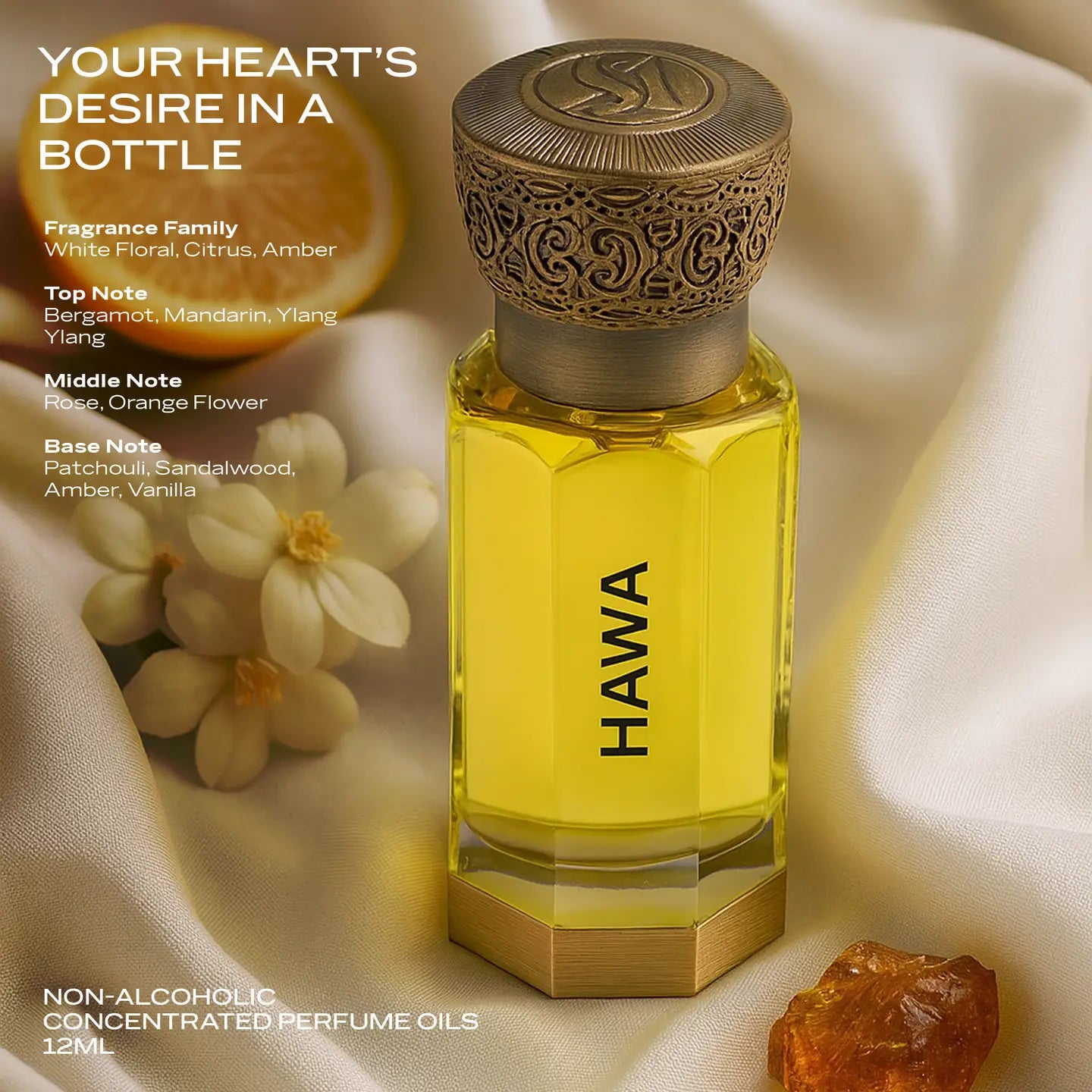 Swiss Arabian HAWA Huile de Parfum Femme 12ml