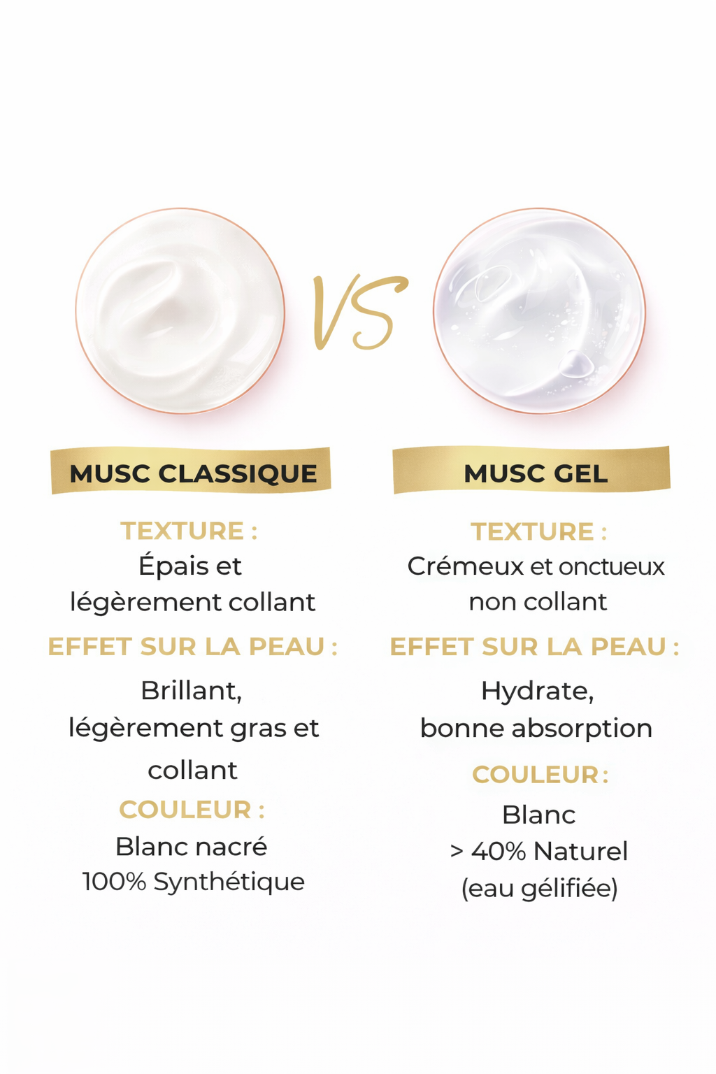 Musc intime Tahara cristal